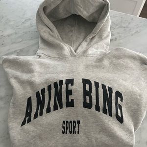 Anine Bing Grey sweatshirt size XS